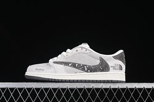 All categories Air Jordan Jordan series basketball shoes Air Jordan 1 Low High-end customized low-top sneakers Travis Scott x Fragment Design x Jordan Air Jordan 1 Low OG SP Joe 1 North Face co-branded Snowflake hook low-top cultural casual sneakers XS2024-041